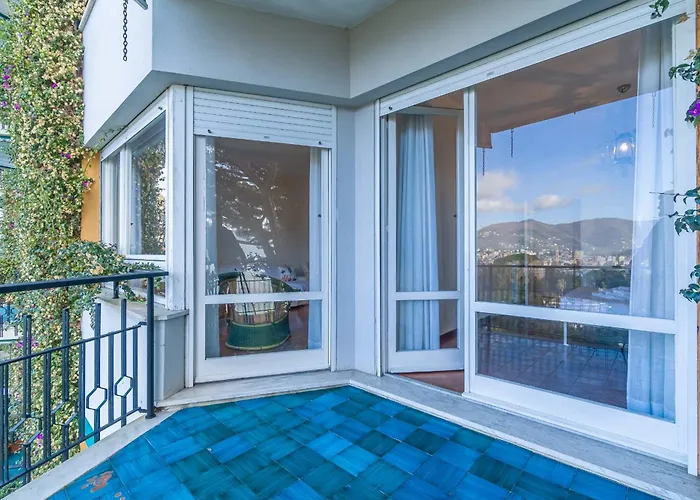 Appartement La Perla Del Tigullio! Fiorita Roomy Flat Rapallo